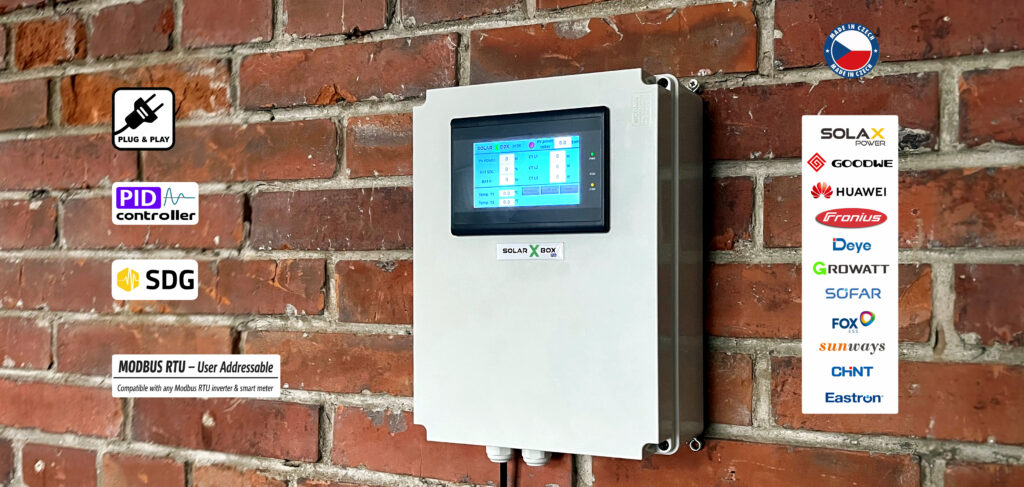 Vytěžovač FVE – Solar X BOX regulátor přebytků