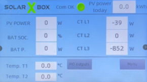 Podpora profesionálních elektroměrů
